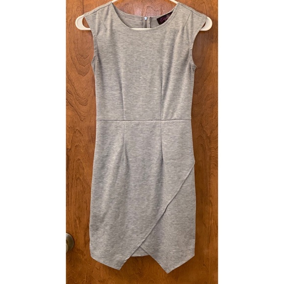 Dresses & Skirts - Glam Doll XS Light Gray Tight Dress